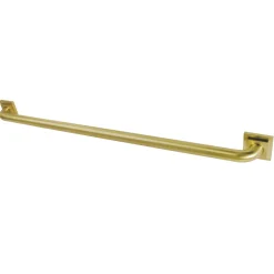 Claremont 36" Brass Decorative Grab Bar in Brushed Brass