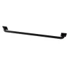 Claremont 36" Brass Decorative Grab Bar in Matte Black