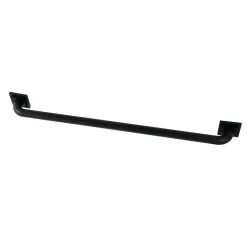 Claremont 32" Brass Decorative Grab Bar in Matte Black