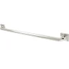 Claremont 30" Brass Decorative Grab Bar in Polished Nickel