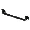 Claremont 18" Brass Decorative Grab Bar in Matte Black