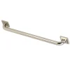 Claremont 24" Brass Decorative Grab Bar in Polished Nickel
