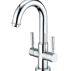 Concord Single Hole Bathroom Faucet with Drain Assembly