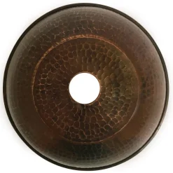 10 1/2" Copper Dome Pendant Light Shade