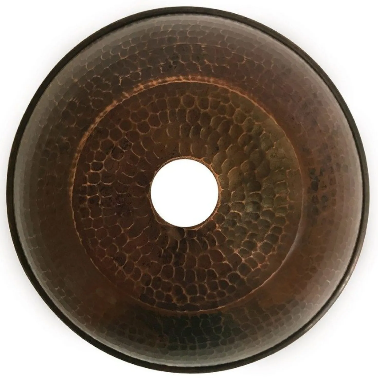 10 1/2" Copper Dome Pendant Light Shade