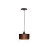 8" Copper Round Cylinder Pendant Light
