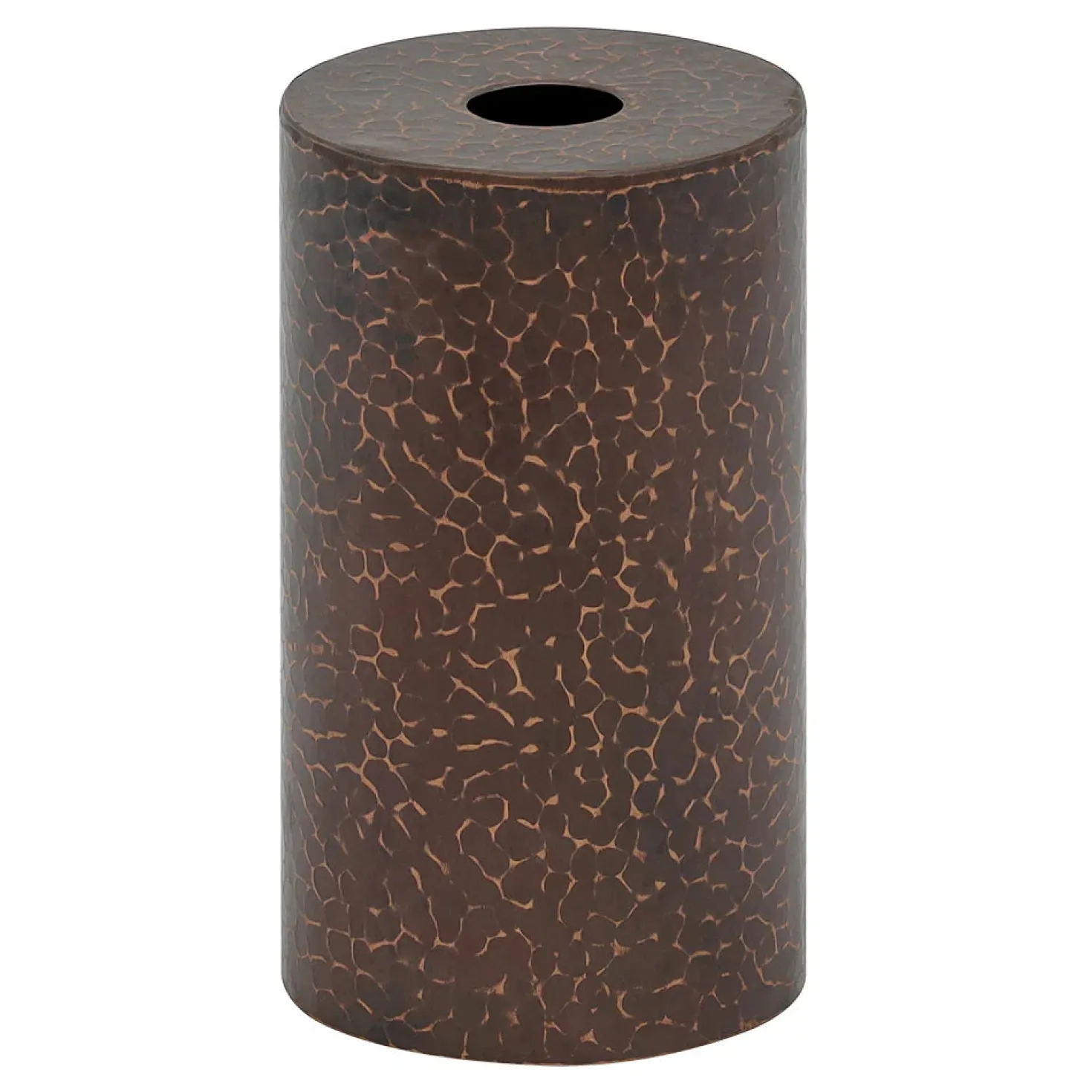 4" Copper Round Cylinder Pendant Light Shade