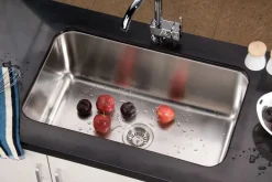 Dawn ASU106 Single Bowl 30" Undermount Stainless Steel Kitchen Sink