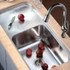 Dawn DSU4120 23" Undermount Single Bowl Kitchen Sink