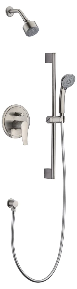 Dawn Everglades Series Shower Combo Set Wall Mounted Showerhead with Slide Bar Handheld Shower