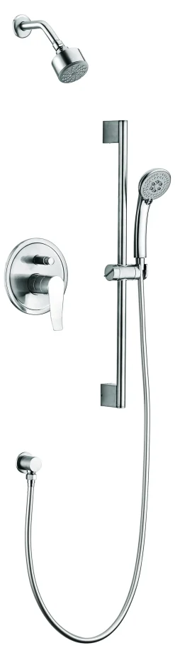 Dawn Everglades Series Shower Combo Set Wall Mounted Showerhead with Slide Bar Handheld Shower