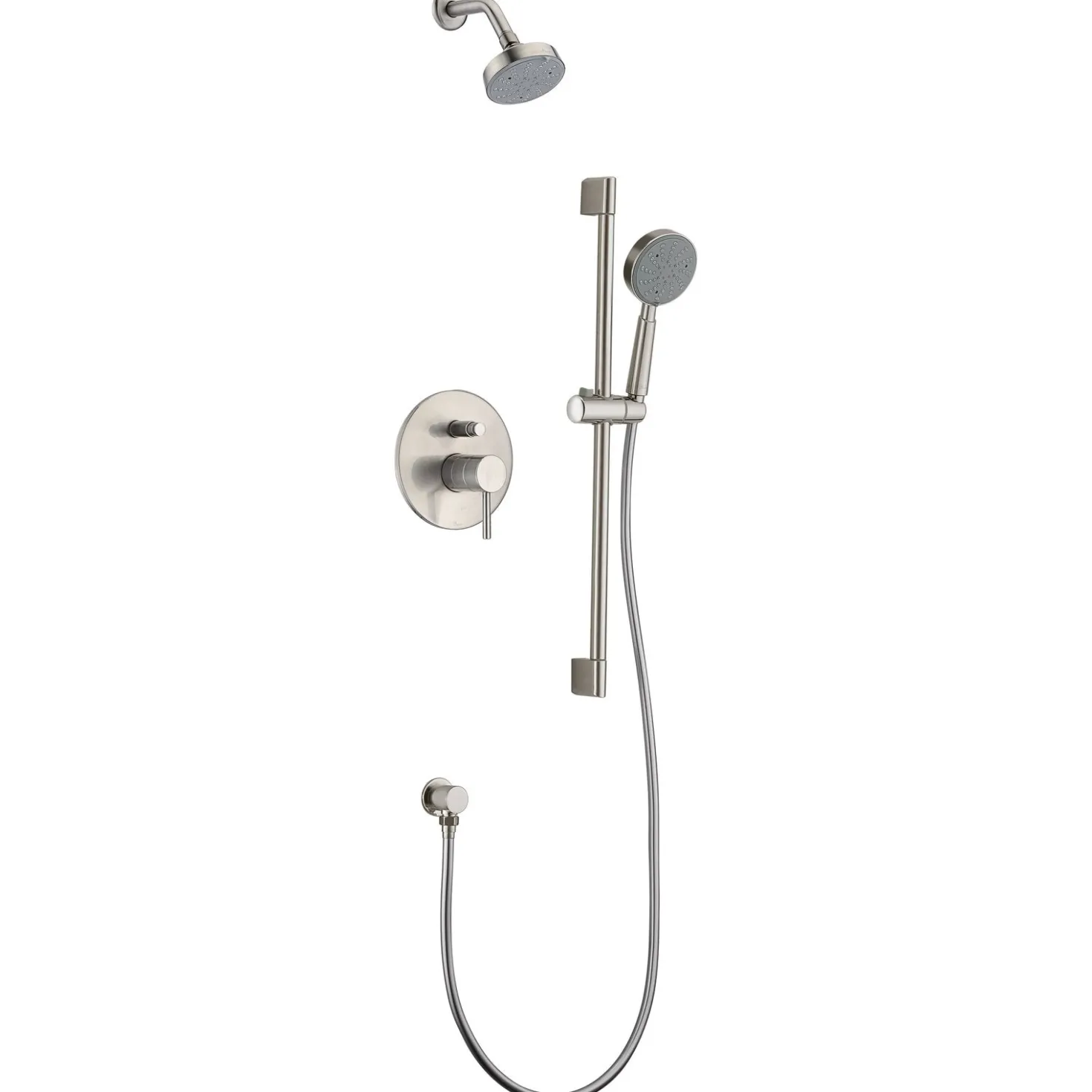 Dawn Grand Canyon Series Shower Combo Set Wall Mounted Showerhead with Slide Bar Handheld Shower