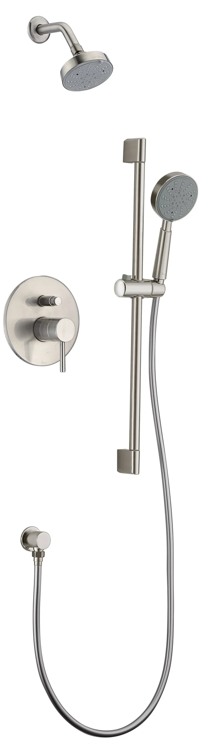 Dawn Grand Canyon Series Shower Combo Set Wall Mounted Showerhead with Slide Bar Handheld Shower