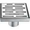 Dawn LAN050504 Amazon River Series - Square Shower Drain 5"L (Stamping technique & press in the base)