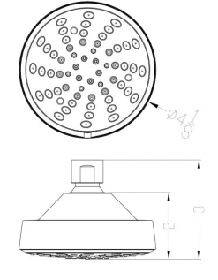 Dawn Multifunctional Showerhead