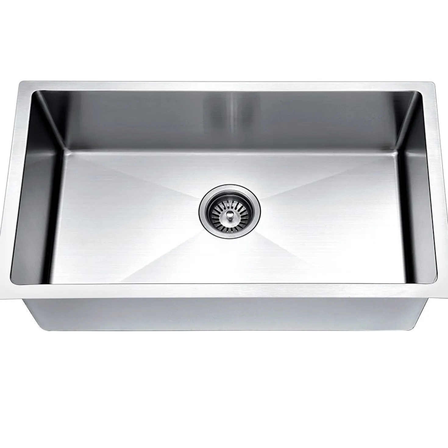 Dawn 30" Shallow Undermount Small Radius Kitchen Sink
