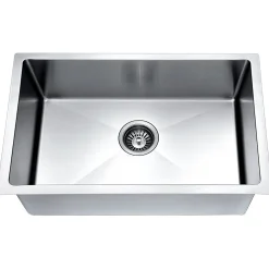 Dawn 26" Shallow Undermount Small Radius Kitchen Sink
