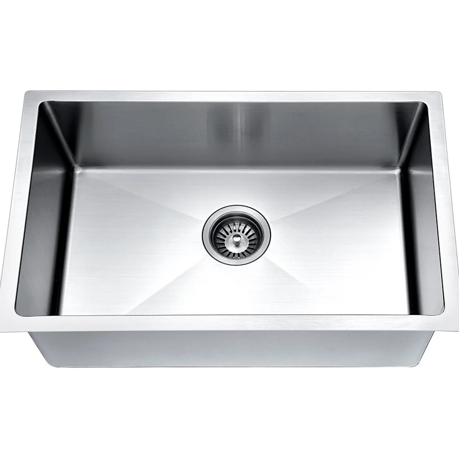 Dawn 26" Shallow Undermount Small Radius Kitchen Sink