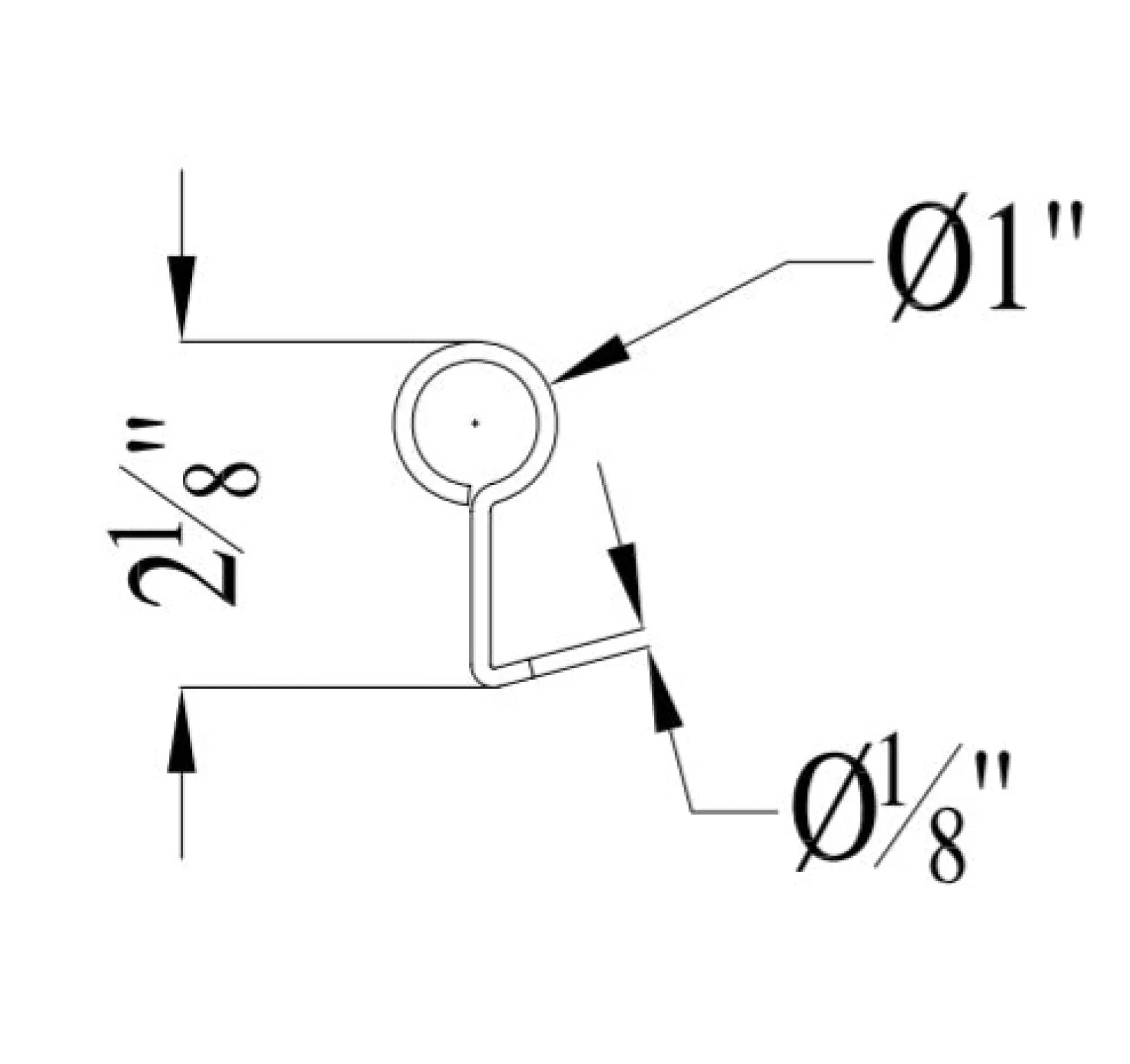 Dawn Shower Drain Hook