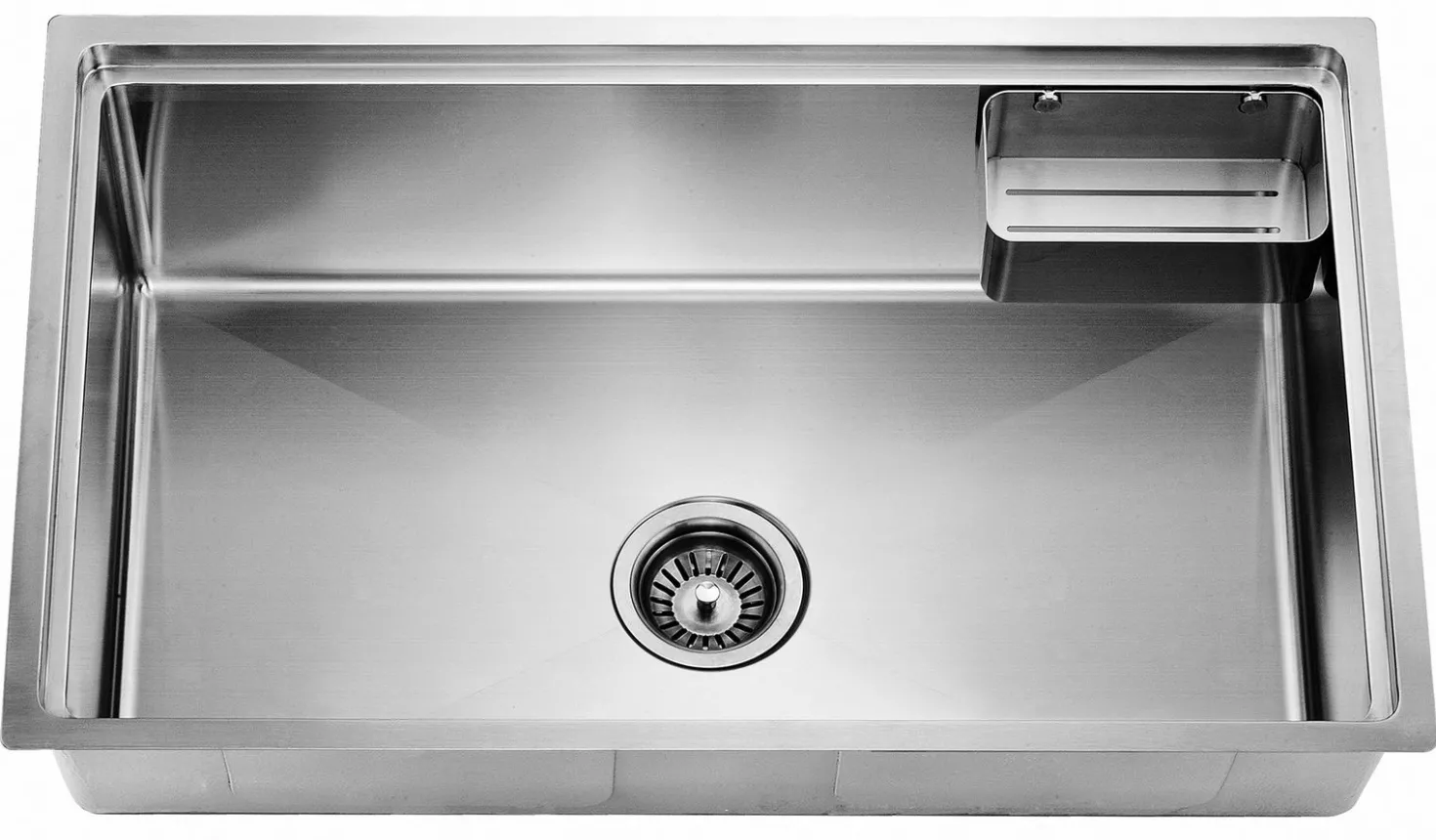 Dawn SRU281610 29" Single Bowl Undermount 18 Gauge Stainless Steel Kitchen Sink