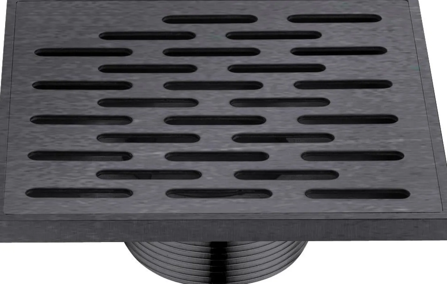 Dawn Yangtze River Series Square Shower Drain 5-Inch Dark Brown Finished