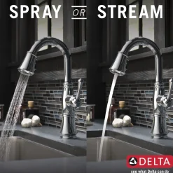 Delta Cassidy Single Handle Pulldown Bar Prep Faucet