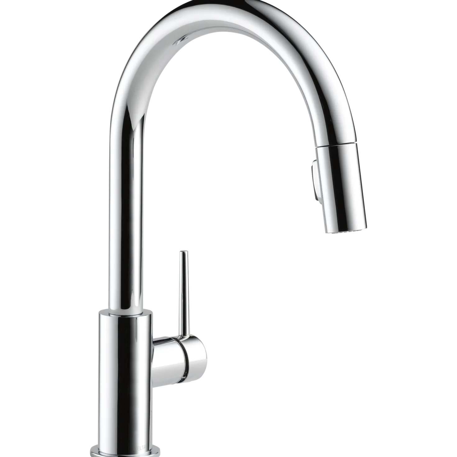 Delta Trinsic Single Handle Limited Swivel Pull-Down Kitchen Faucet