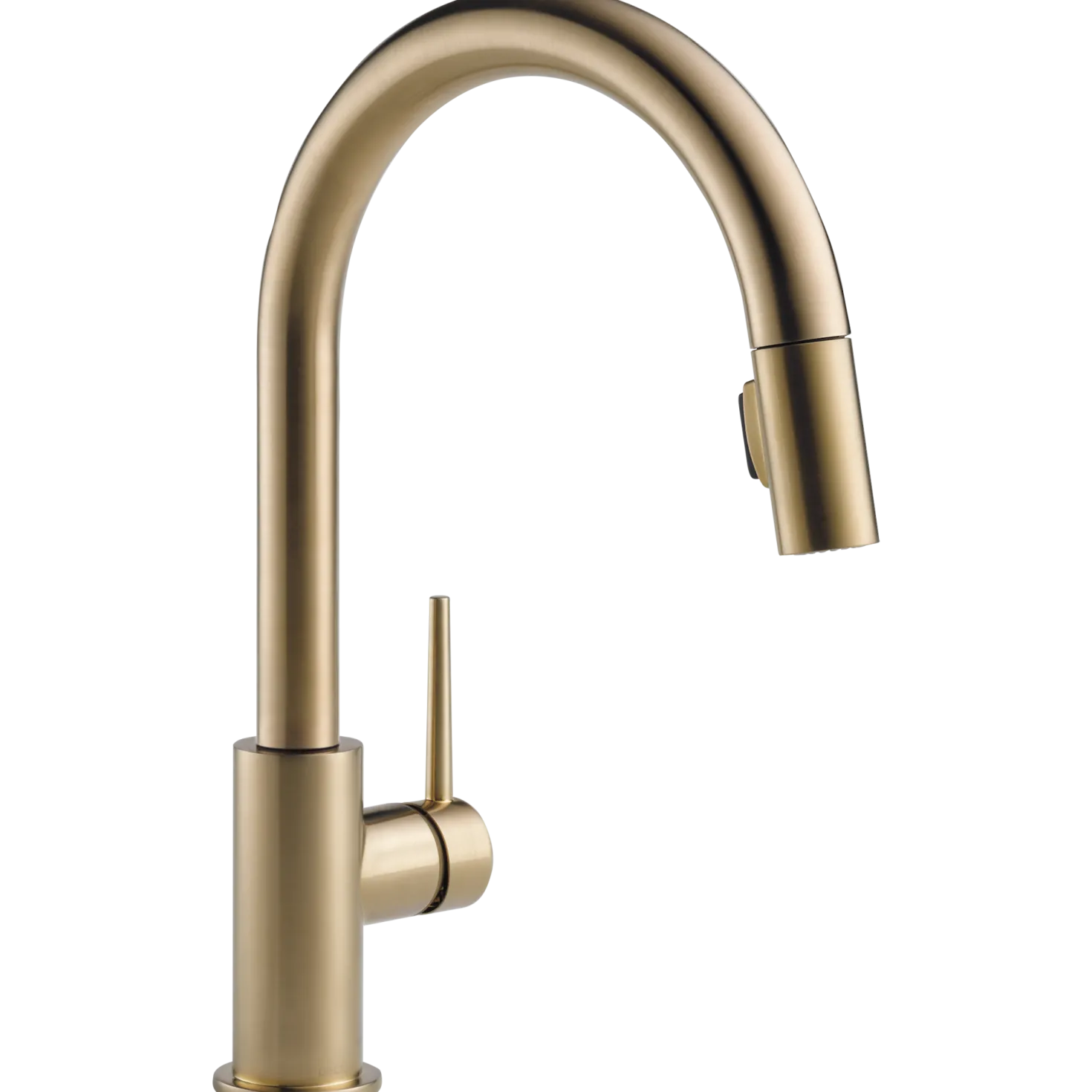 Delta Trinsic Single Handle Limited Swivel Pull-Down Kitchen Faucet