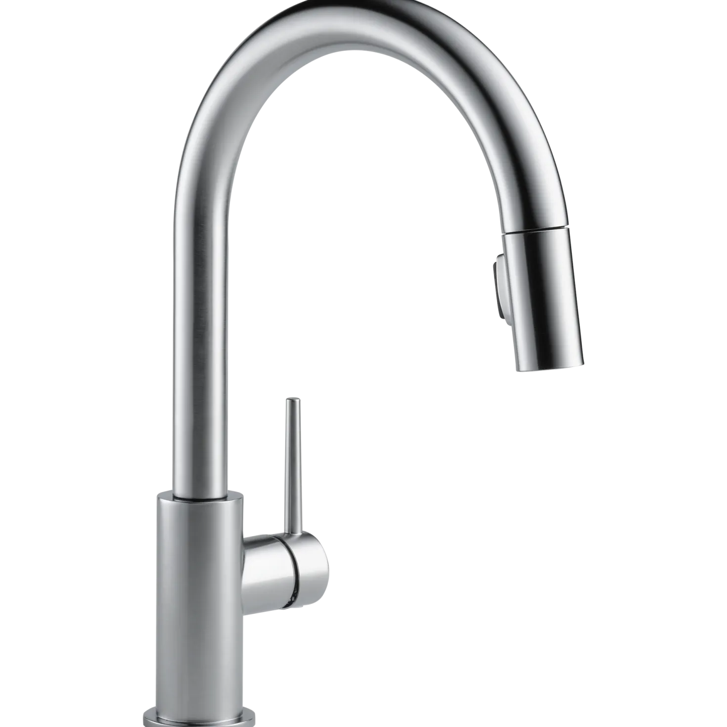 Delta Trinsic Single Handle Limited Swivel Pull-Down Kitchen Faucet