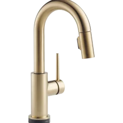 Delta Trinsic Single Handle Pull-Down Bar Faucet with TouchO Technology