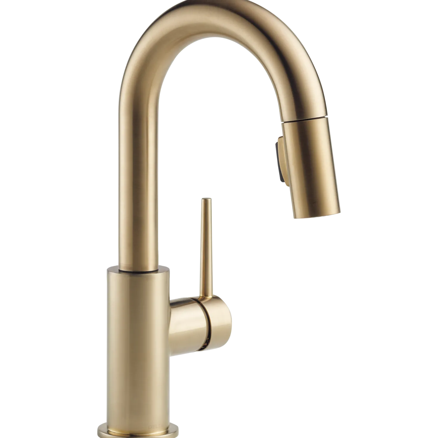 Delta Trinsic Single Handle Pull-Down Bar/Prep Kitchen Limited Swivel