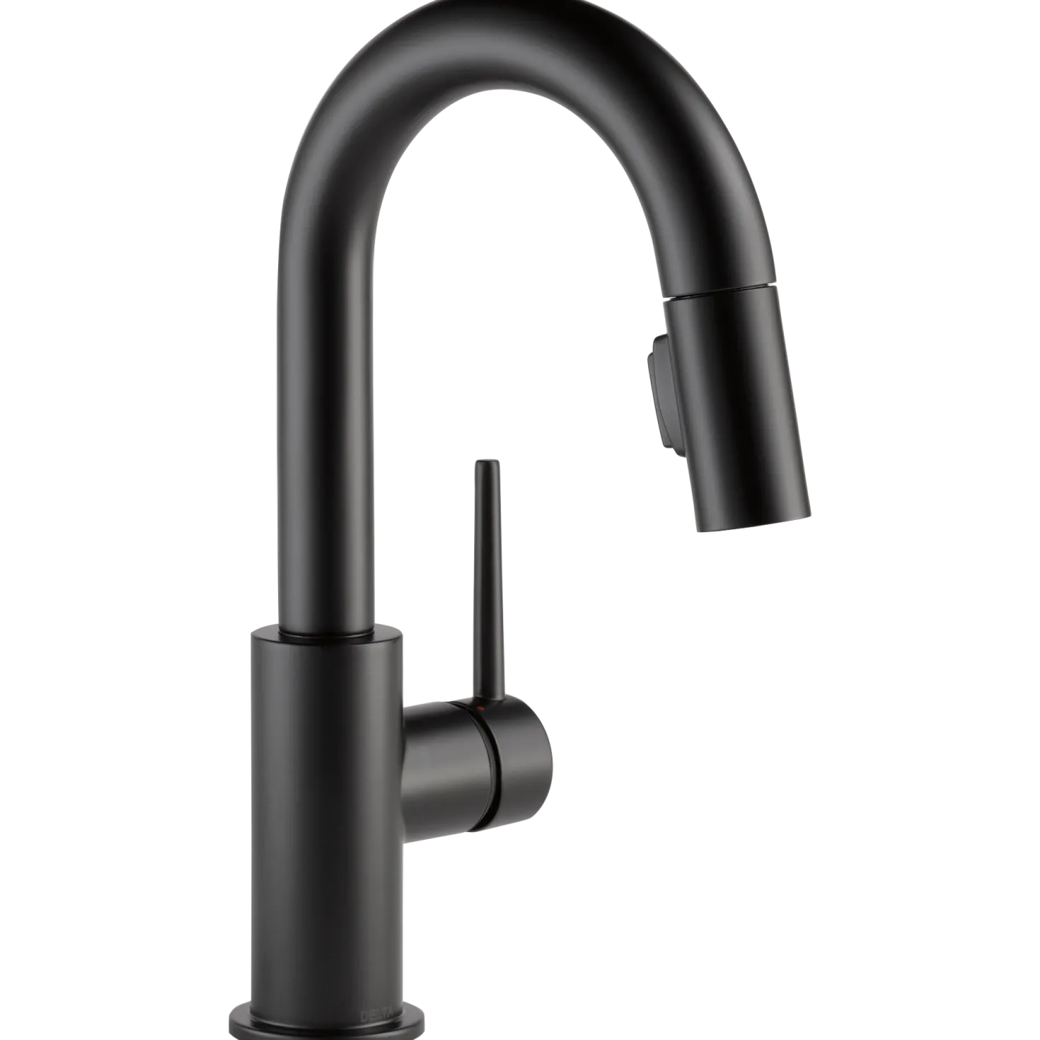 Delta Trinsic Single Handle Pull-Down Bar/Prep Kitchen Limited Swivel