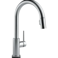 Delta Trinsic Single Handle Pull-Down Kitchen Faucet with TouchO Technology