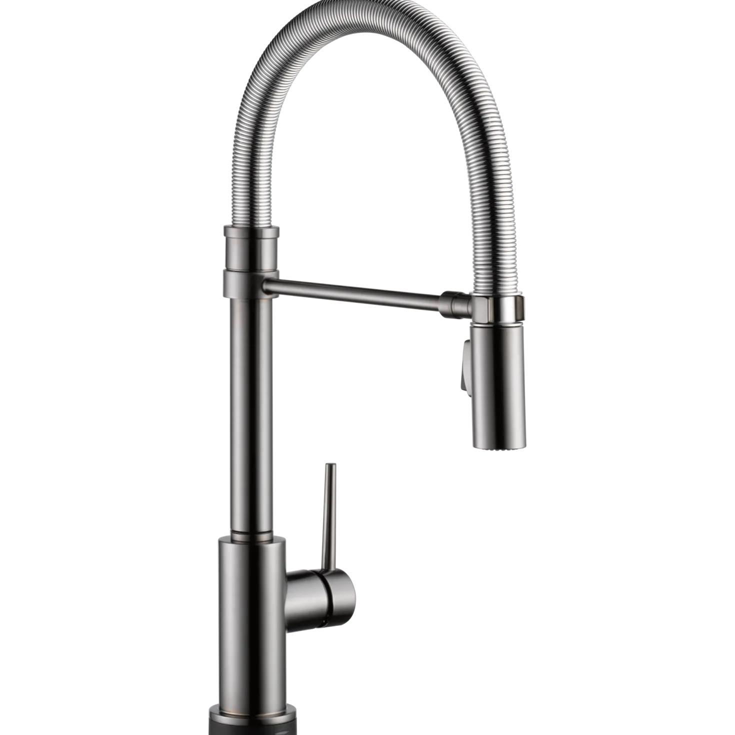 Delta Trinsic Single Handle Pull-Down Spring Spout Kitchen Faucet with TouchO Technology