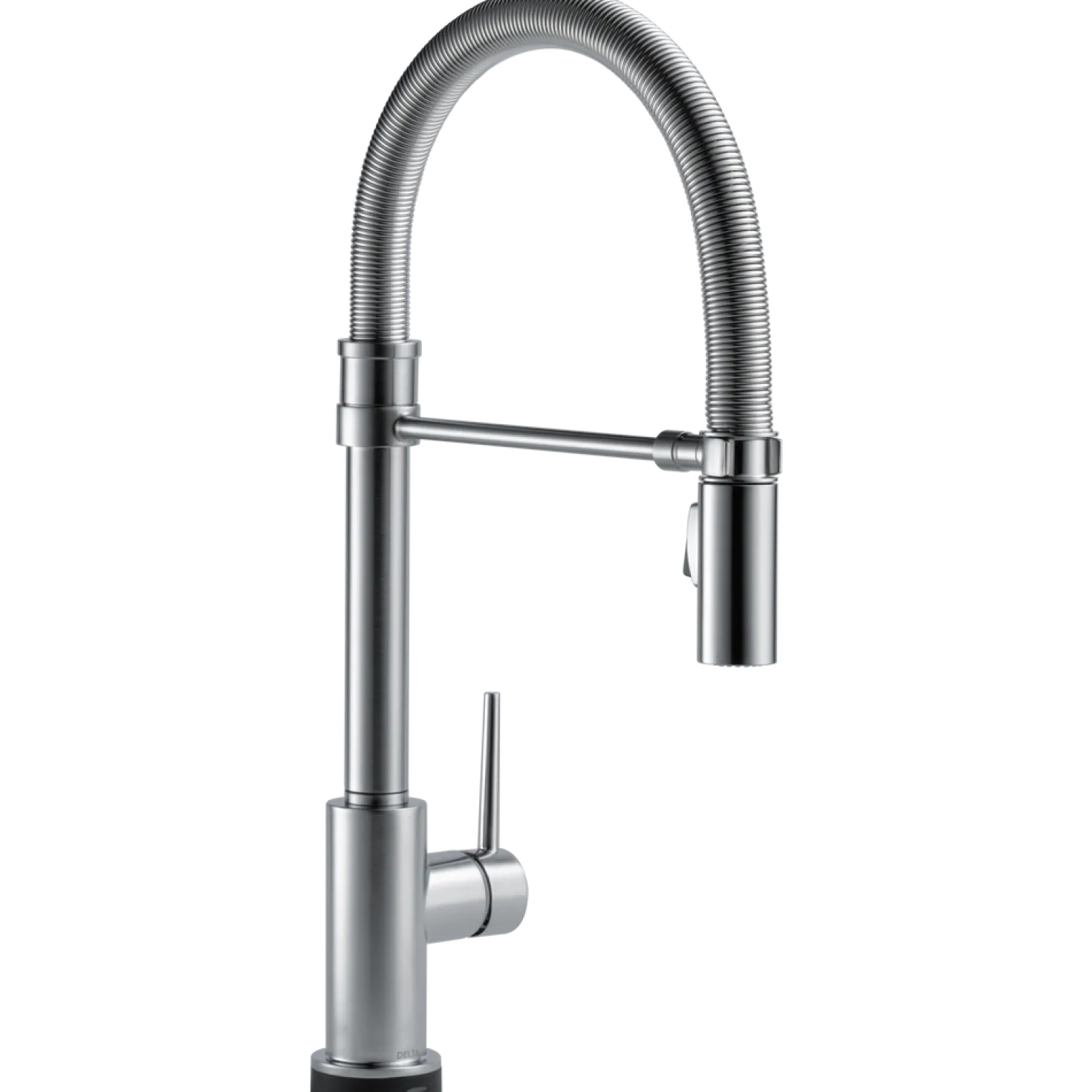 Delta Trinsic Single Handle Pull-Down Spring Spout Kitchen Faucet with TouchO Technology