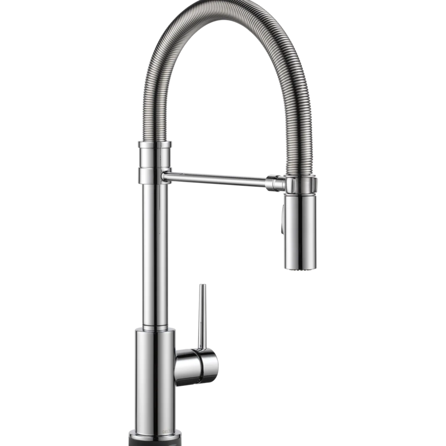 Delta Trinsic Single Handle Pull-Down Spring Spout Kitchen Faucet with TouchO Technology