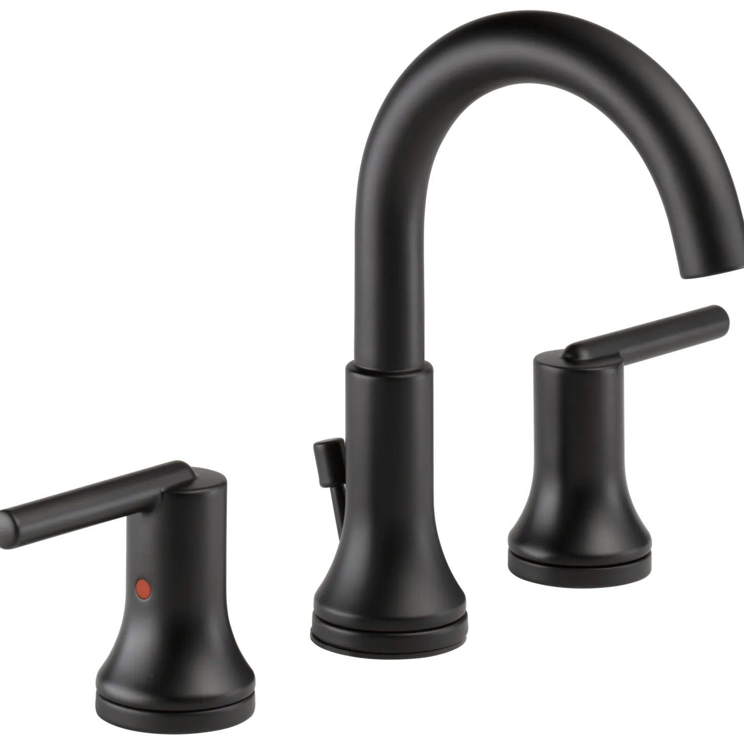 Delta Trinsic Two Handle Widespread Bathroom Faucet w/ Drain