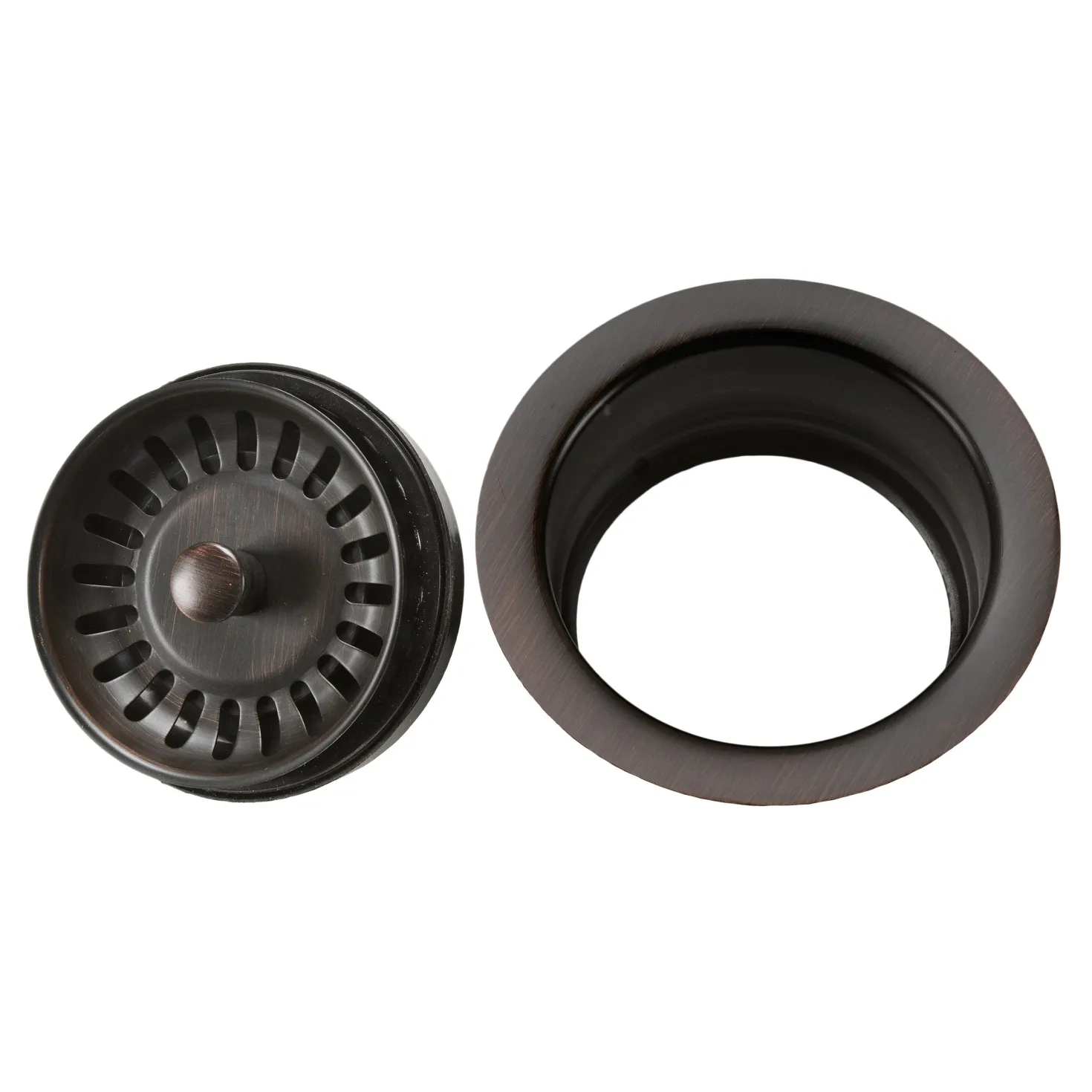 3.5″ Deluxe Garbage Disposal Drain w/ Basket – Oil Rubbed Bronze