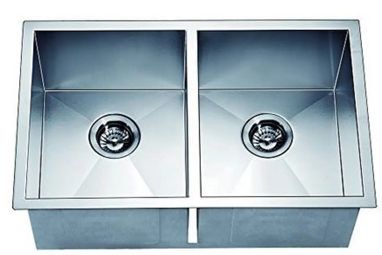 29" Double Bowl Dual Mount 18 Gauge Stainless Steel Kitchen Sink