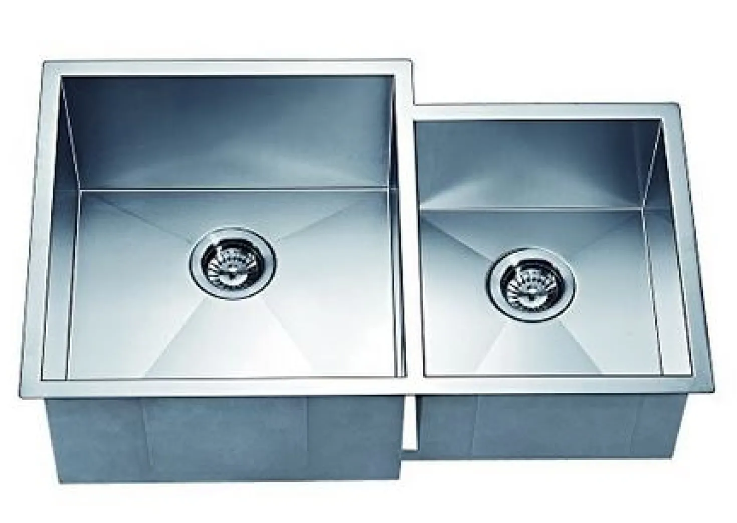 33" Double Bowl Dual Mount 18 Gauge Stainless Steel Kitchen Sink