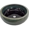 Eden Bath Aquamarine Ceramic Vessel Sink