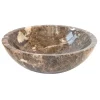 Eden Bath Dark Emperador Vessel Sink Bowl