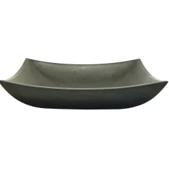 Eden Bath Deep Zen Sink - Honed Black Basalt