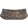 Eden Bath Deep Zen Sink - Honed Dark Emperador Marble