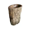 Eden Bath Natural Stone Pedestal Sink - Petrified Wood
