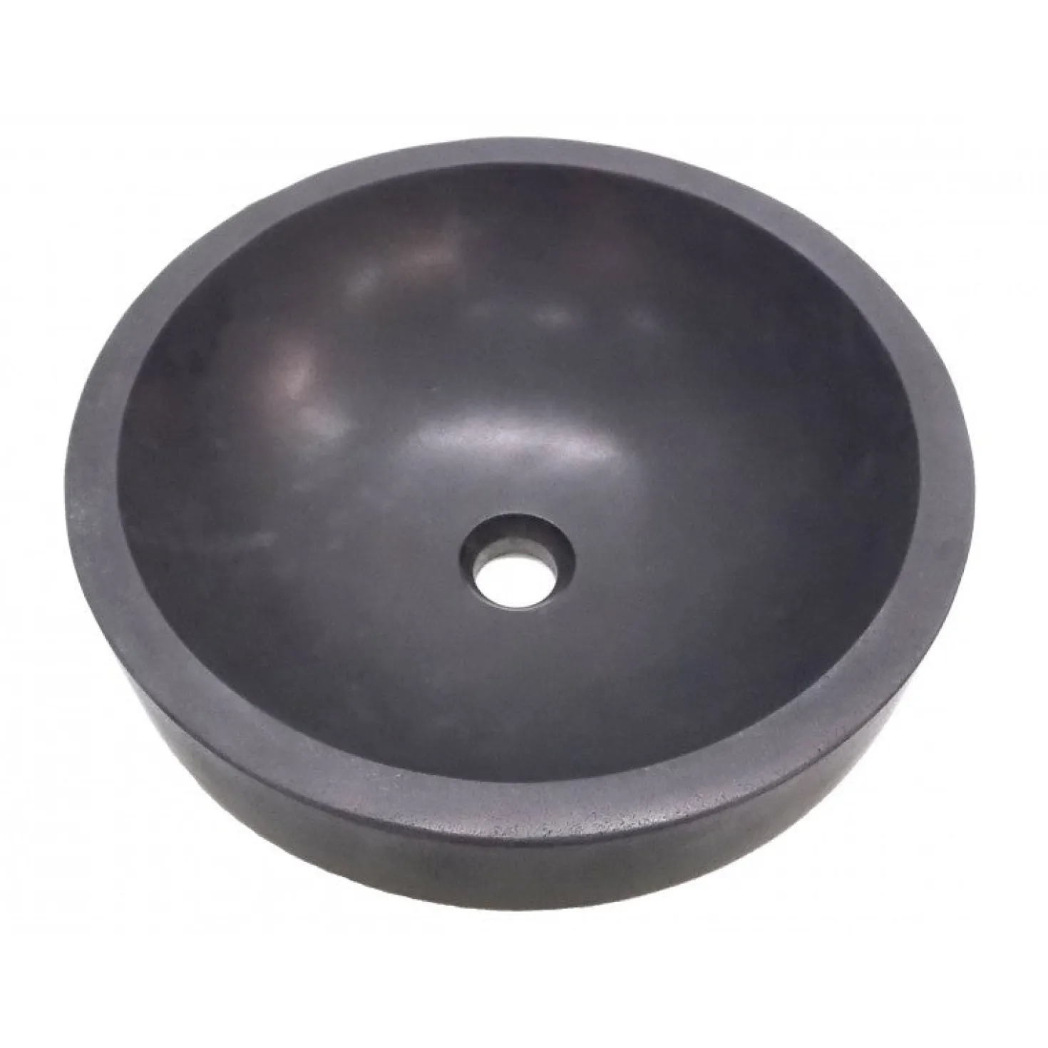 Eden Bath Semi Recessed Lava Stone Vessel Sink With Apron