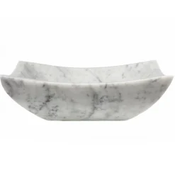 Eden Bath Square Deep Zen Sink - Carrara Marble