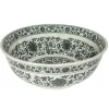 Eden Bath White with Black Ming Dynasty Decorative Porcelain Sink