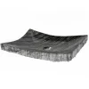 Eden Bath Wooden Black Marble Large Zen Sink