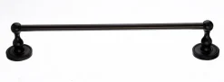 Ed6Orbf 18" Single Towel Bar With Rope Detail In Oil Rubbed Bronze